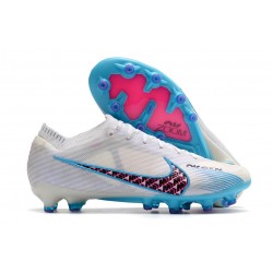 Nike Air Zoom Mercurial Vapor 15 Elite AG White Baltic Blue Pink Blast Indigo Haze