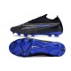 Nike Gripknit Phantom GX Elite FG Nero Cromo Hyper Royal