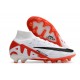 Nike Zoom Mercurial Superfly 9 Elite AG-Pro White Bright Crimson Black