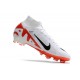 Nike Zoom Mercurial Superfly 9 Elite AG-Pro White Bright Crimson Black