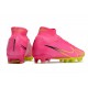 Soccer shoes Nike Zoom Mercurial Superfly 9 Elite AG-Pro Pink Yellow