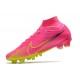 Soccer shoes Nike Zoom Mercurial Superfly 9 Elite AG-Pro Pink Yellow