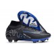 Nike Zoom Mercurial Superfly 9 Elite AG-Pro Black Chrome Hyper Royal