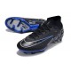 Nike Zoom Mercurial Superfly 9 Elite AG-Pro Black Chrome Hyper Royal