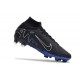 Nike Zoom Mercurial Superfly 9 Elite AG-Pro Black Chrome Hyper Royal