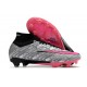 Nike Zoom Mercurial Superfly 9 Elite XXV AG-Pro Metallic Silver Hyper Pink Black