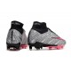 Nike Zoom Mercurial Superfly 9 Elite XXV AG-Pro Metallic Silver Hyper Pink Black