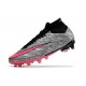 Nike Zoom Mercurial Superfly 9 Elite XXV AG-Pro Metallic Silver Hyper Pink Black