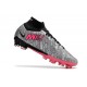 Nike Zoom Mercurial Superfly 9 Elite XXV AG-Pro Metallic Silver Hyper Pink Black