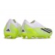 adidas X Crazyfast .1 Laceless FG Crazyrush - White Core Black Lucid Lemon