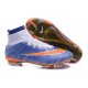 Top New Nike Mercurial Superfly Iv FG Football Cleats Speed Blue Orange