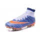 Top New Nike Mercurial Superfly Iv FG Football Cleats Speed Blue Orange