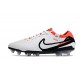 Nike Tiempo Legend 10 Elite FG White Black Bright Crimson