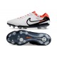 Nike Tiempo Legend 10 Elite FG White Black Bright Crimson