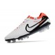 Nike Tiempo Legend 10 Elite FG White Black Bright Crimson