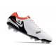 Nike Tiempo Legend 10 Elite FG White Black Bright Crimson