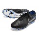 Nike Tiempo Legend 10 Elite FG Black Chrome Hyper Royal