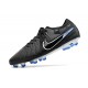 Nike Tiempo Legend 10 Elite FG Black Chrome Hyper Royal