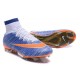 Top New Nike Mercurial Superfly Iv FG Football Cleats Speed Blue Orange