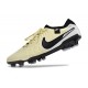 Nike Tiempo Legend 10 Elite FG Beige Black