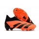 adidas Predator Accuracy+ FG Soccer Cleats Team Solar Orange Core Black