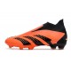 adidas Predator Accuracy+ FG Soccer Cleats Team Solar Orange Core Black