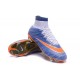 Top New Nike Mercurial Superfly Iv FG Football Cleats Speed Blue Orange