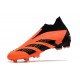 adidas Predator Accuracy+ FG Soccer Cleats Team Solar Orange Core Black