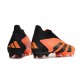 adidas Predator Accuracy+ FG Soccer Cleats Team Solar Orange Core Black