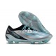 New adidas X Crazyfast .1 FG Cleats Silver Met Bliss Blue Core Black