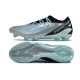 New adidas X Crazyfast .1 FG Cleats Silver Met Bliss Blue Core Black