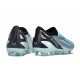 New adidas X Crazyfast .1 FG Cleats Silver Met Bliss Blue Core Black