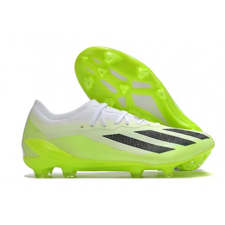 New adidas X Crazyfast .1 FG Crazyrush - White Core Black Lucid Lemon