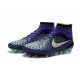 Nike 2016 Magista Obra FG ACC Football Shoes Purple Green White