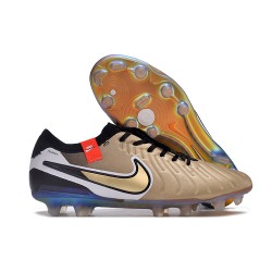 Nike Tiempo Legend 10 Elite FG Future Heritage Mtlc Gold Silk Coin Black