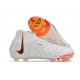 New Nike Phantom Luna Elite FG Cleats White Black Total Orange