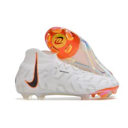 New Nike Phantom Luna Elite FG Cleats White Black Total Orange