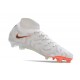 New Nike Phantom Luna Elite FG Cleats White Black Total Orange