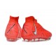 New Nike Phantom Luna Elite FG Cleats Bright Crimson White