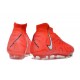 New Nike Phantom Luna Elite FG Cleats Bright Crimson White