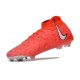 New Nike Phantom Luna Elite FG Cleats Bright Crimson White