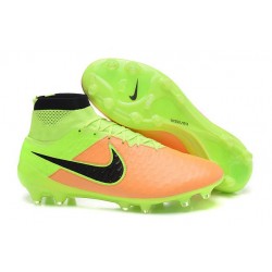 Nike 2016 Magista Obra FG ACC Football Shoes Yellow Black Volt