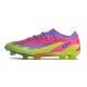 New adidas X Crazyfast Messi.1 FG Cleats Korean Nights Son - Lucid Lemon Royal Blue Pink LIMITED EDITION