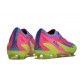 New adidas X Crazyfast Messi.1 FG Cleats Korean Nights Son - Lucid Lemon Royal Blue Pink LIMITED EDITION