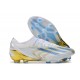 New adidas X Crazyfast Messi.1 FG Cleats White Blue Gold