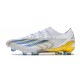 New adidas X Crazyfast Messi.1 FG Cleats White Blue Gold