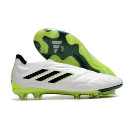 adidas Copa Pure.1 FG Firm Ground White Core Black Lucid Lemon