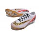 New Nike Air Zoom Mercurial Vapor XV Elite FG White Red Gold