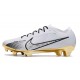 New Ronaldo Nike Mercurial Vapor XI CR7 Vitórias FG Soccer Cleats White Gold