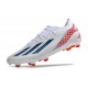 New adidas X Crazyfast Messi.1 FG Cleats White Blue Red